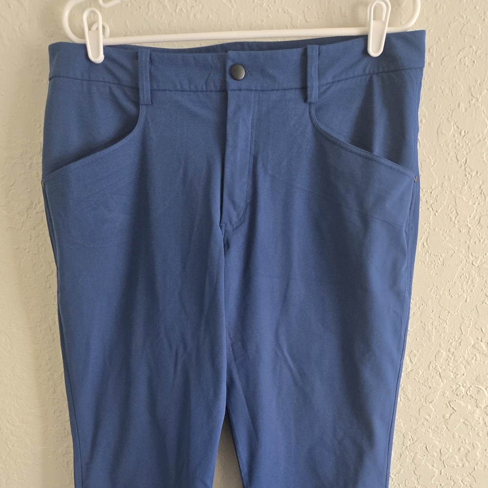lululemon athletica Men's Blue Stretch Casual Pants